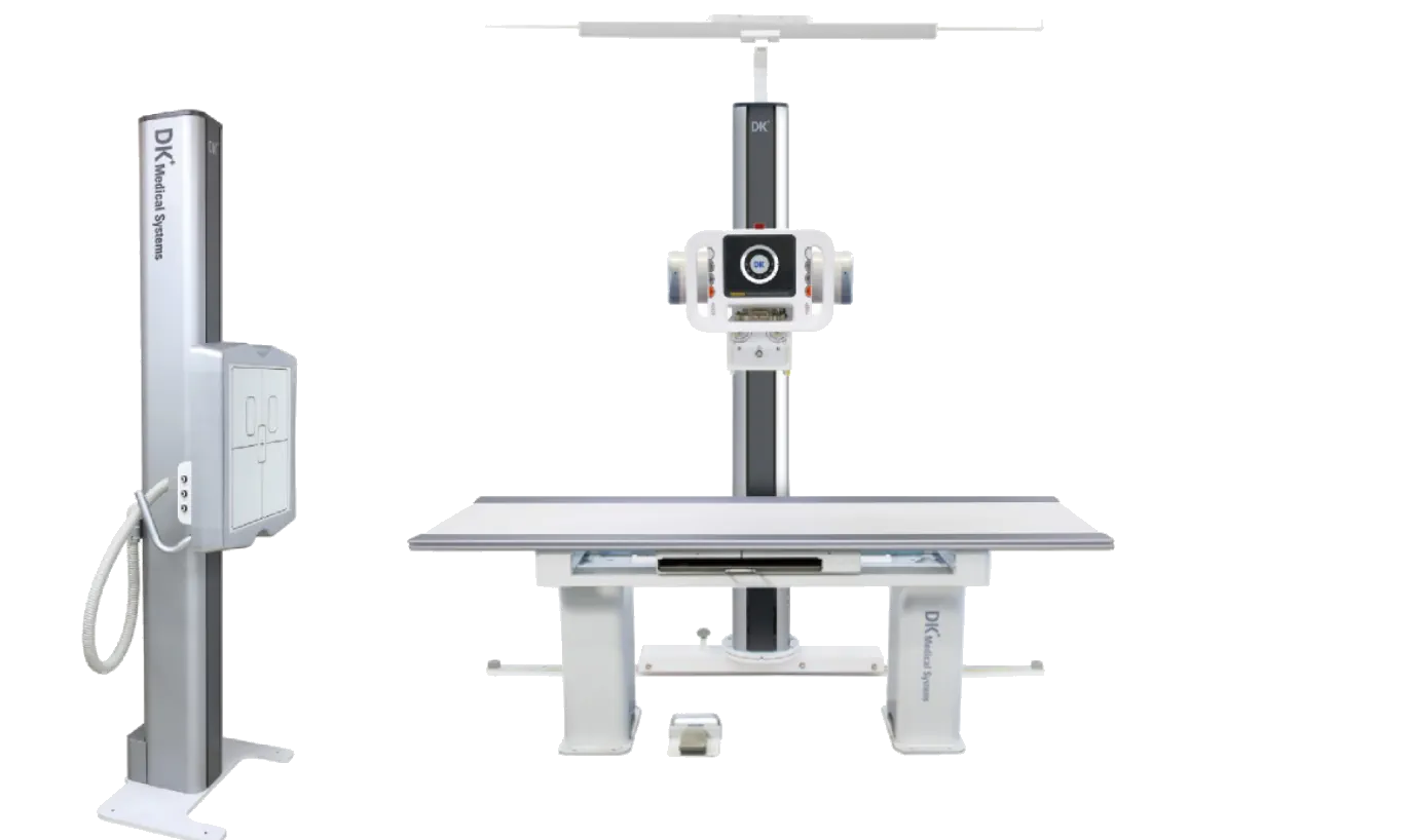 floor rail mounted digital x-ray tube support, complete digital x-ray system for medical, human x-ray system best prices, height adjustable X-ray tables